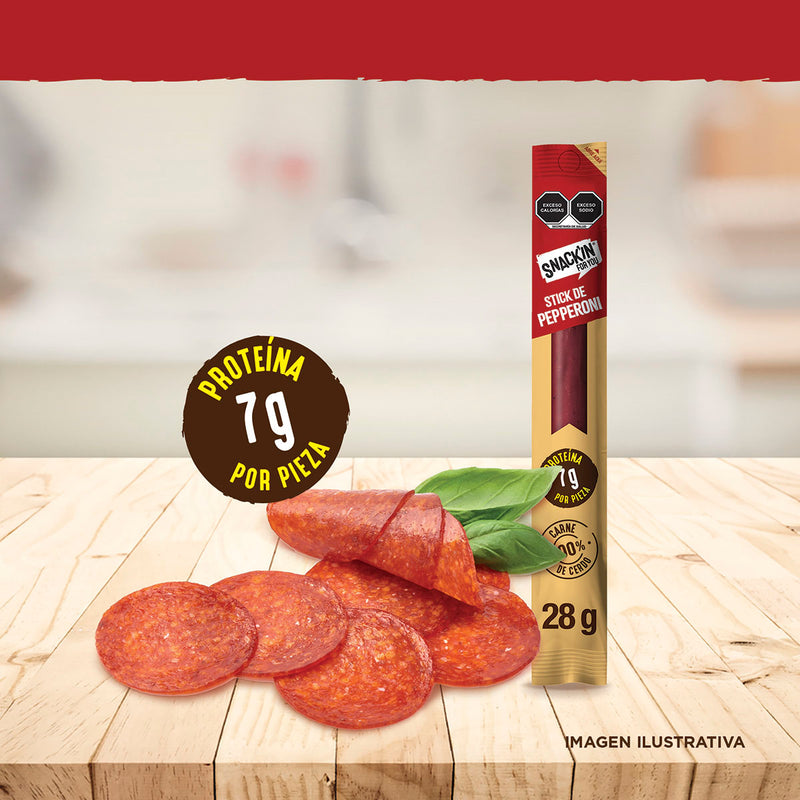 Stick de Pepperoni Individual SNACK'IN FOR YOU 28 g