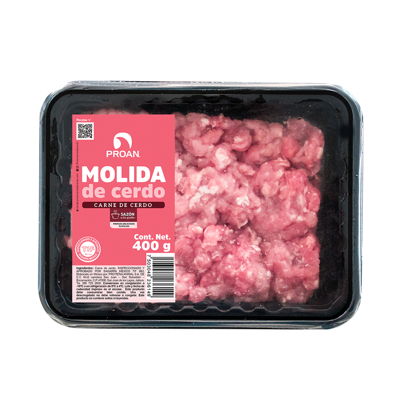 Molida de Cerdo PROAN 400 g