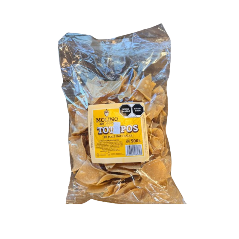 Totopos Naturales Monte Maiz 500 g