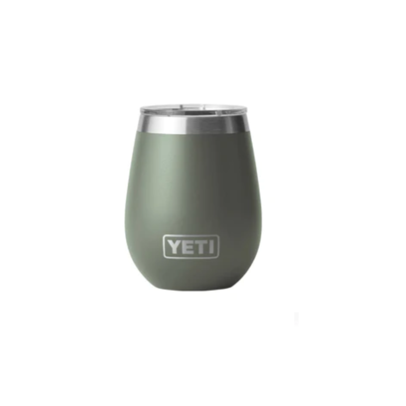 Termo Rambler 10oz Wine Tapa Magnética Charcoal YETI