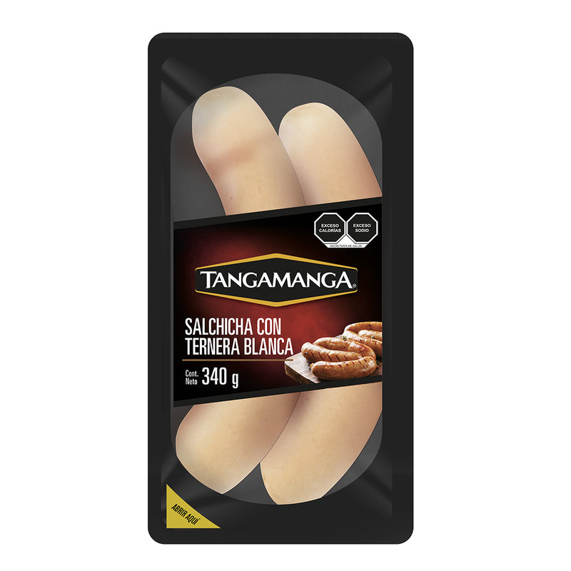 Salchicha Blanca de Ternera Tangamanga 340 g