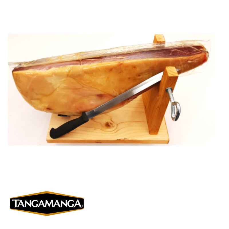 Kit Jamón Serrano Tangamanga 2.5 kg (Incluye Base y Cuchillo)