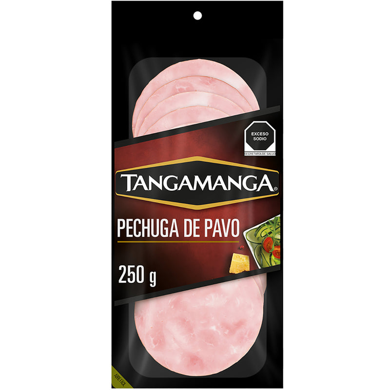 Pechuga De Pavo Rebanado Tangamanga 250 g