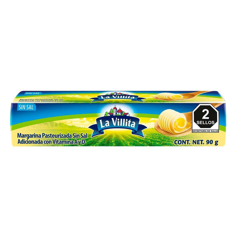 Margarina Sin Sal La Villita 90 g