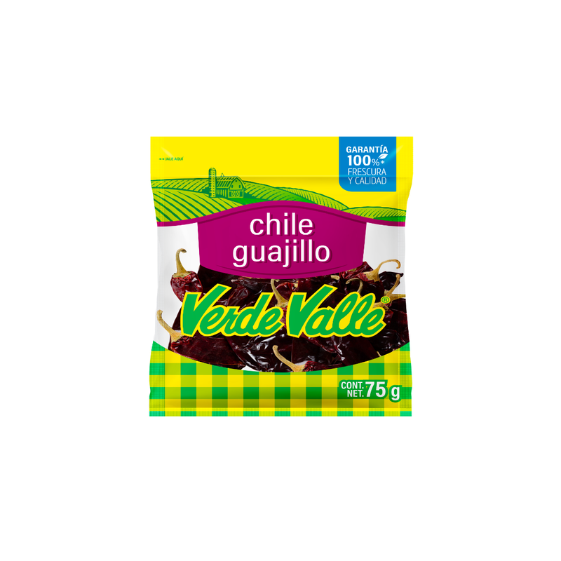 Chile Guajillo Verde Valle 75 g