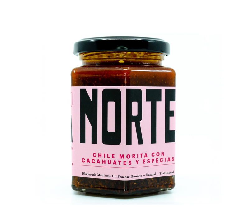 Salsas NORTE Chile Morita, Cacahuate y Especias 270 g