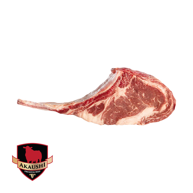 Tomahawk Wagyu Akaushi de 0.6 kg a 2 kg