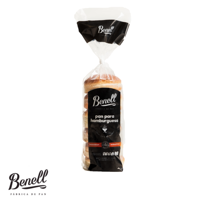 Pan Brioche para Hamburguesa Benell (6 pz)