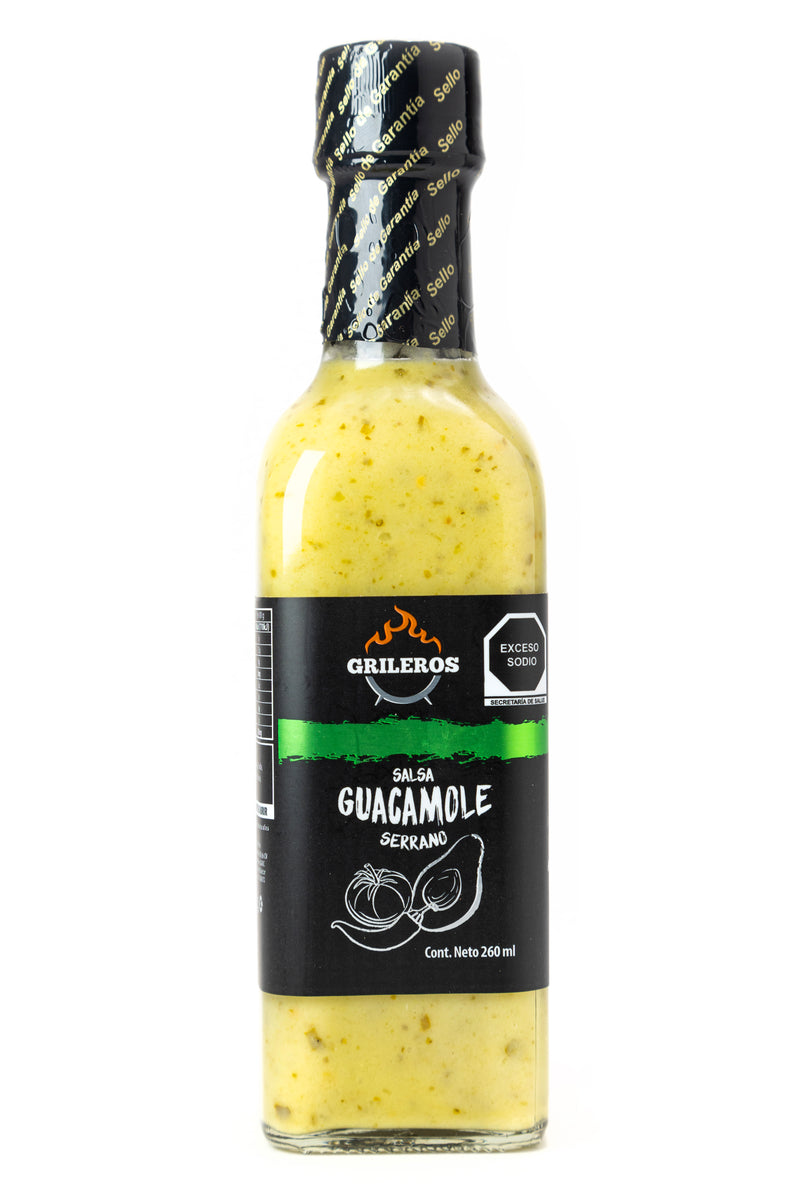 Salsa Guacamole Grileros 260 ml