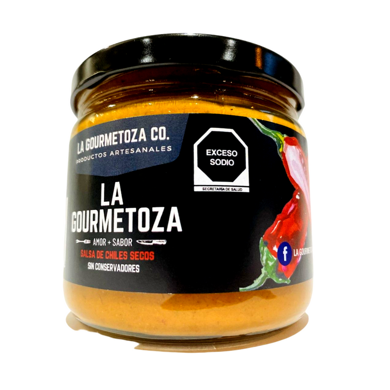 Salsa Chile Seco La Gourmetoza 354 ml